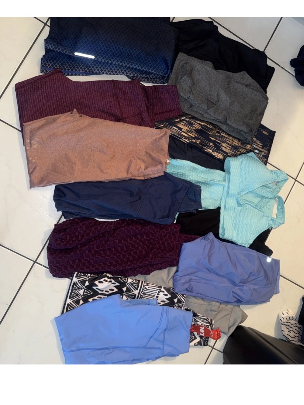 Lot of 15 workout pants bundle from champions to joylab.size small